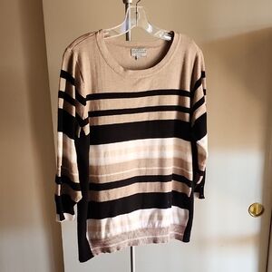 "Joseph A" Striped Sweater 🖤